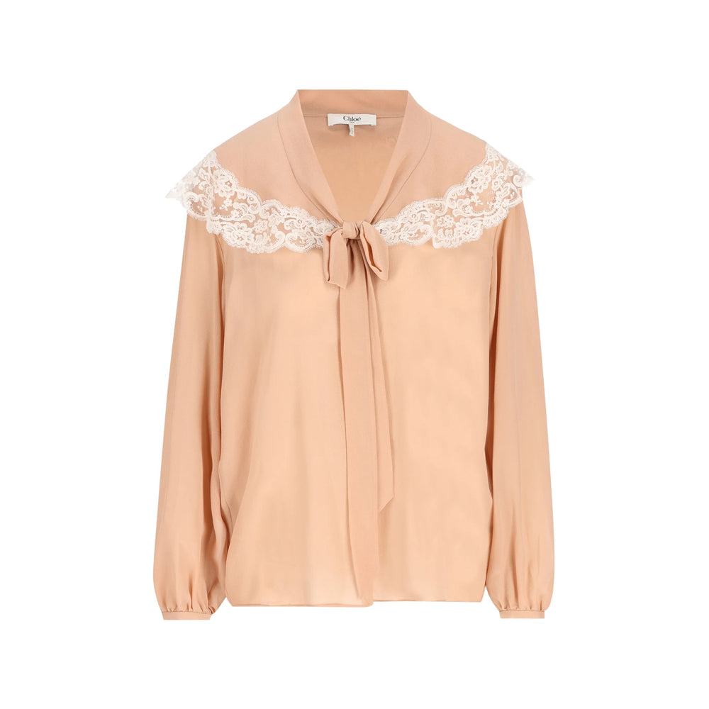 Chloé Orange Tops - Blouses Women CHLOE