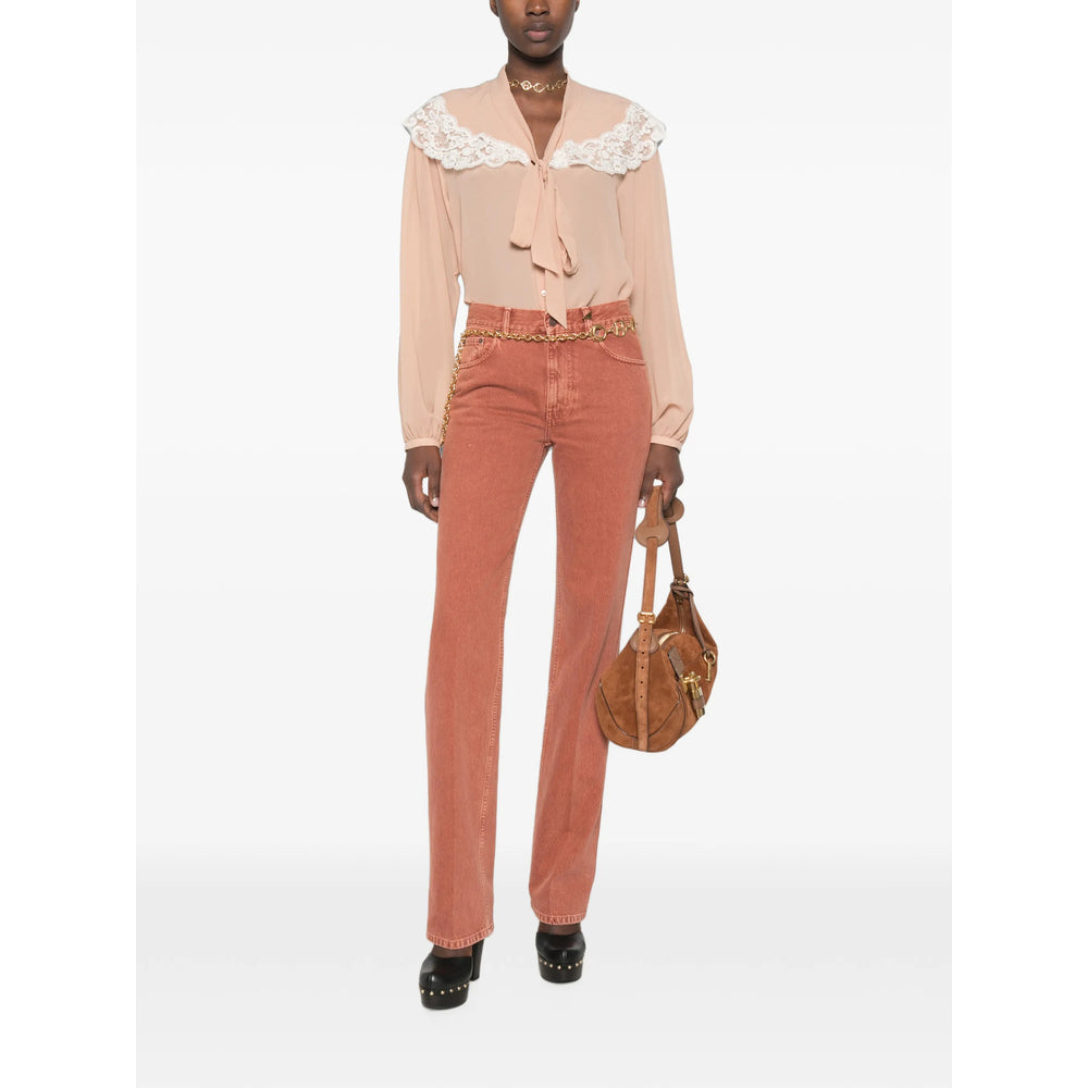 Chloé Pink Tops - Blouses Women CHLOE