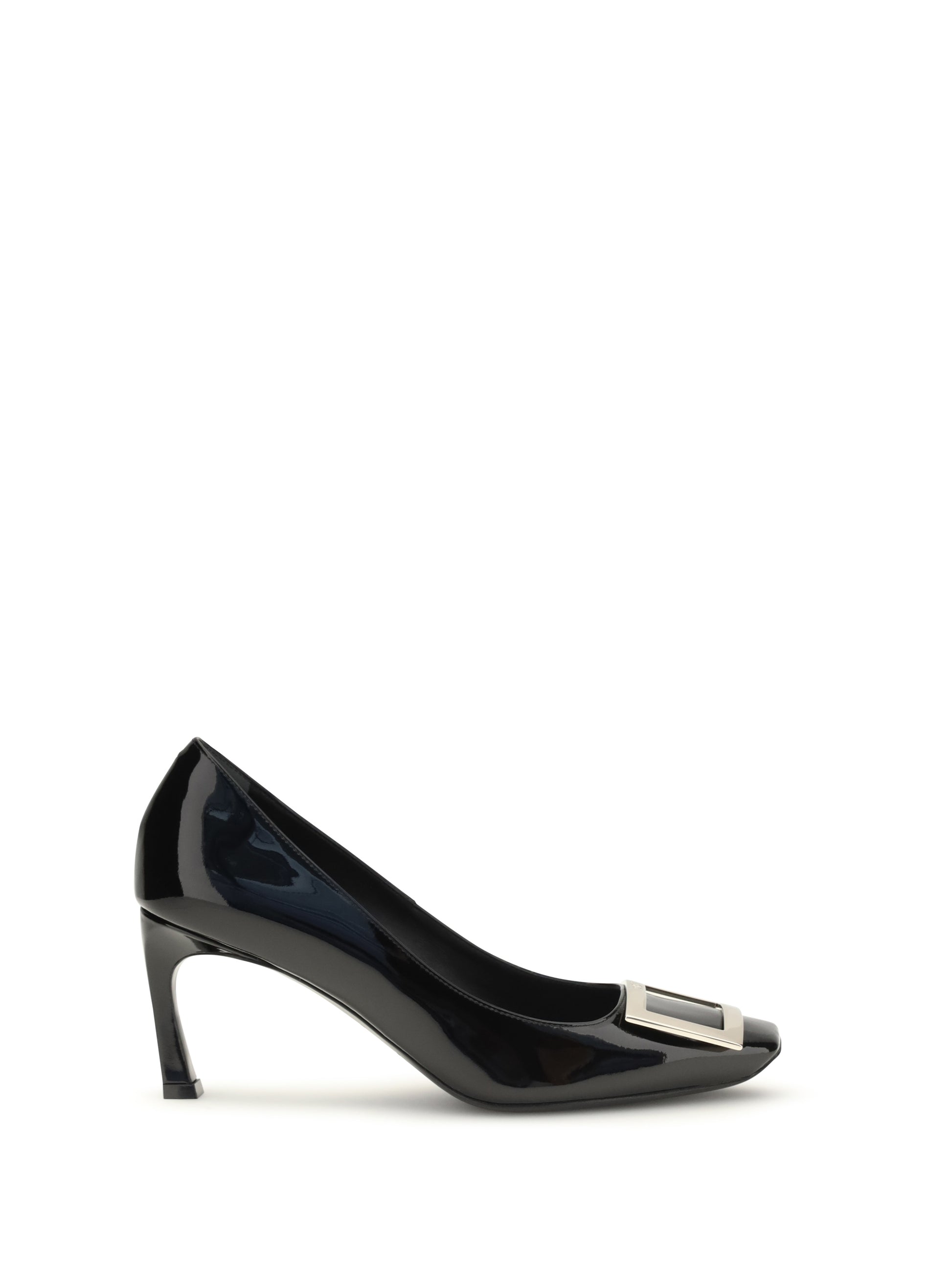 Roger Vivier Women Patent Leather Trompette Pumps ROGER VIVIER