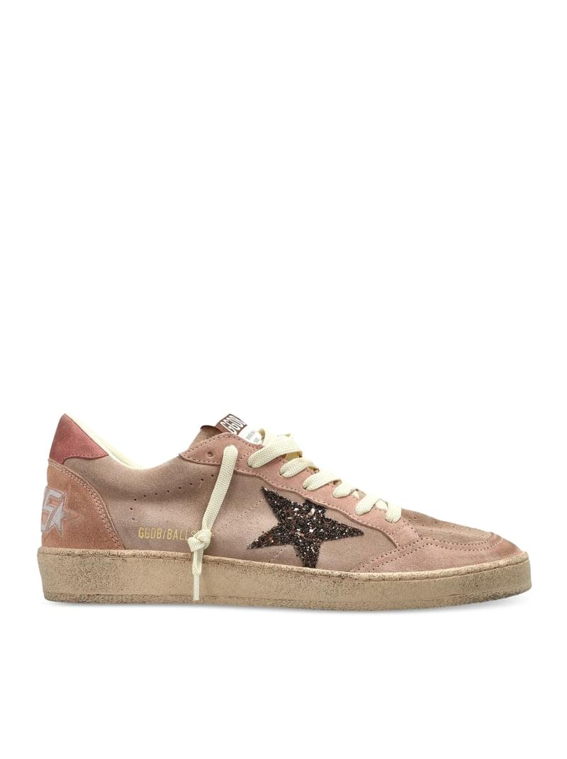 Golden Goose Deluxe Brand Women Ball Star Glitter-Patch Sneakers GOLDEN GOOSE