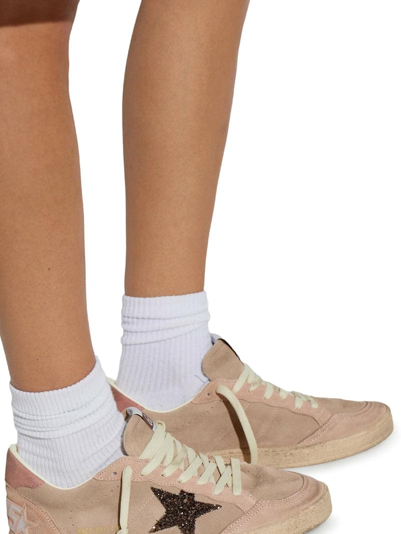 Golden Goose Deluxe Brand Women Ball Star Glitter-Patch Sneakers GOLDEN GOOSE