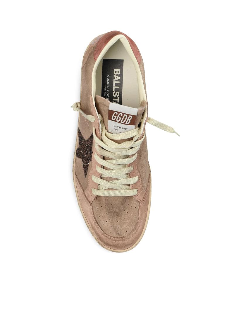 Golden Goose Deluxe Brand Women Ball Star Glitter-Patch Sneakers GOLDEN GOOSE