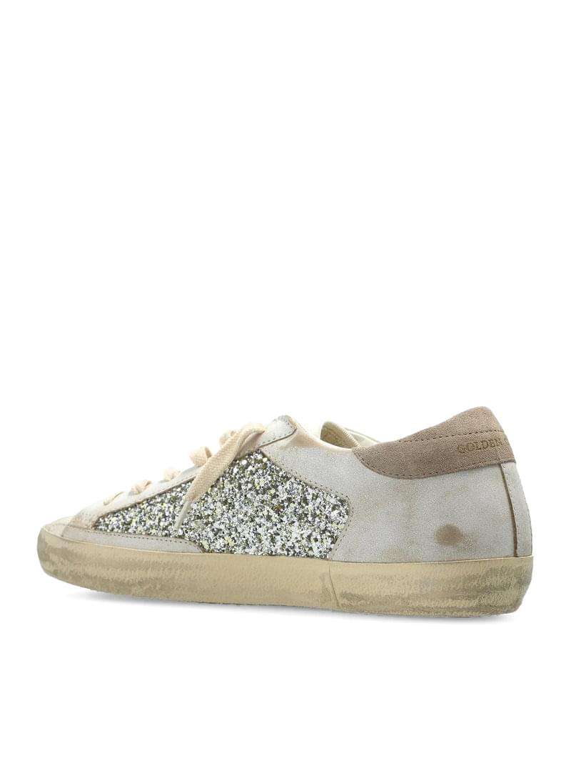 Golden Goose Deluxe Brand Women Super-Star Sneakers With Glitter Details GOLDEN GOOSE