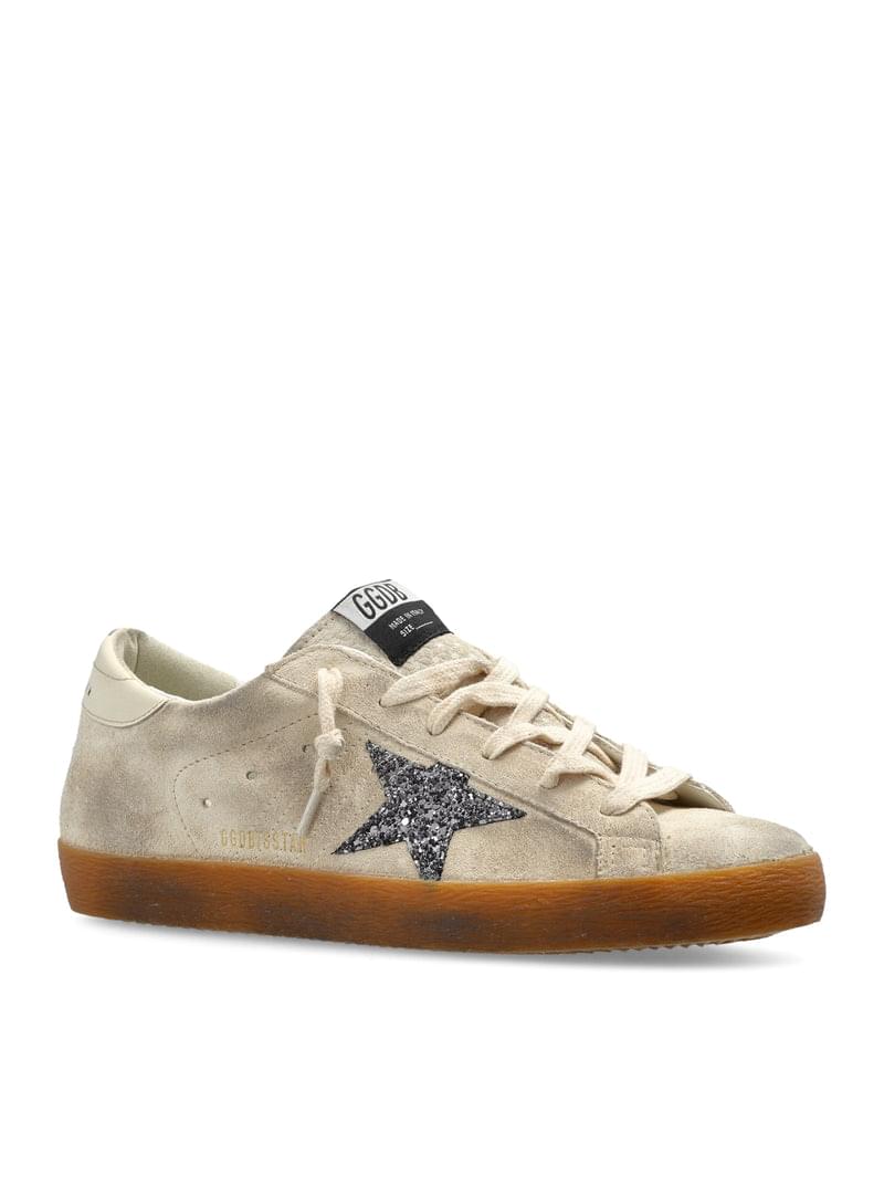 Golden Goose Deluxe Brand Women Women`S Super-Star In Suede With Glitter Star GOLDEN GOOSE