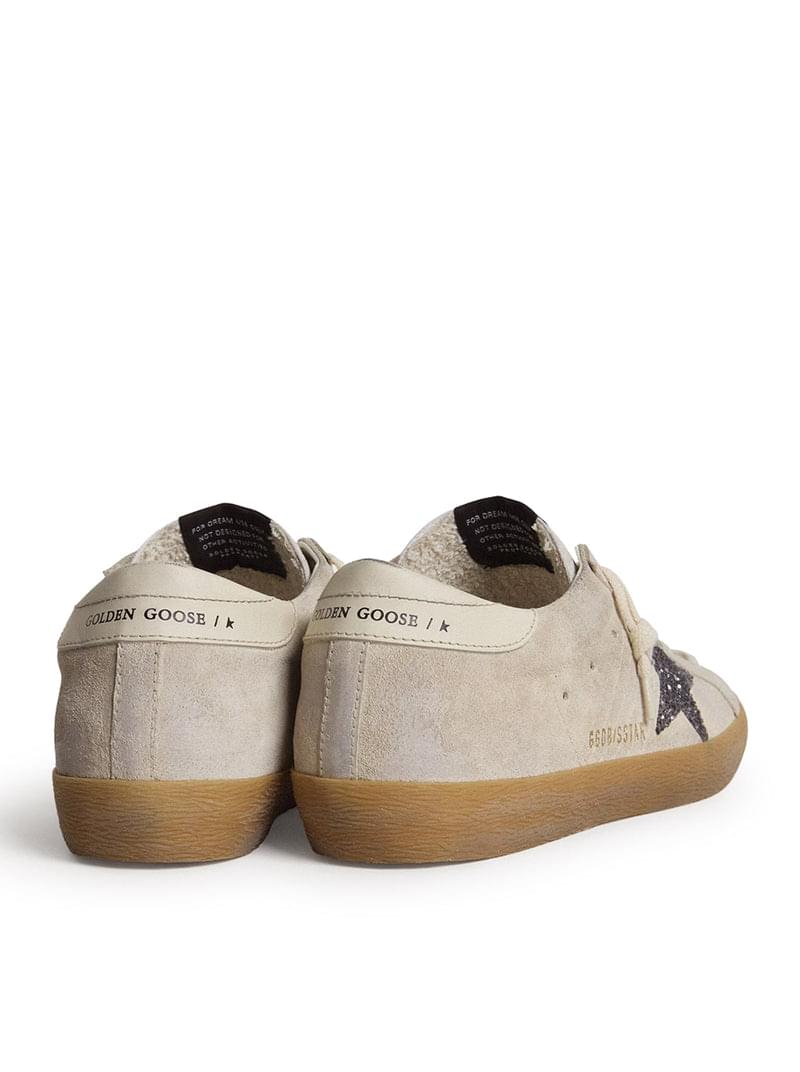 Golden Goose Deluxe Brand Women Women`S Super-Star In Suede With Glitter Star GOLDEN GOOSE