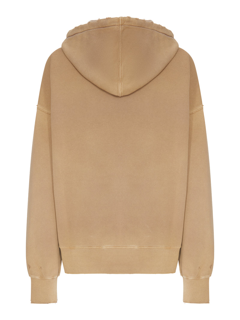 Golden Goose Deluxe Brand Women Hoodie With Destroyed Trim GOLDEN GOOSE
