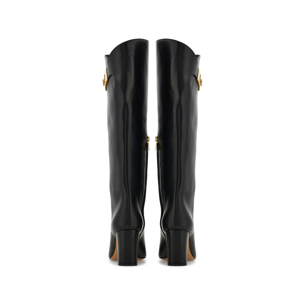 Ferragamo Black Shoes Women FERRAGAMO