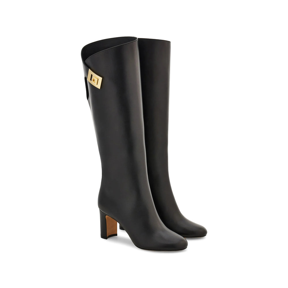 Ferragamo Black Shoes Women FERRAGAMO