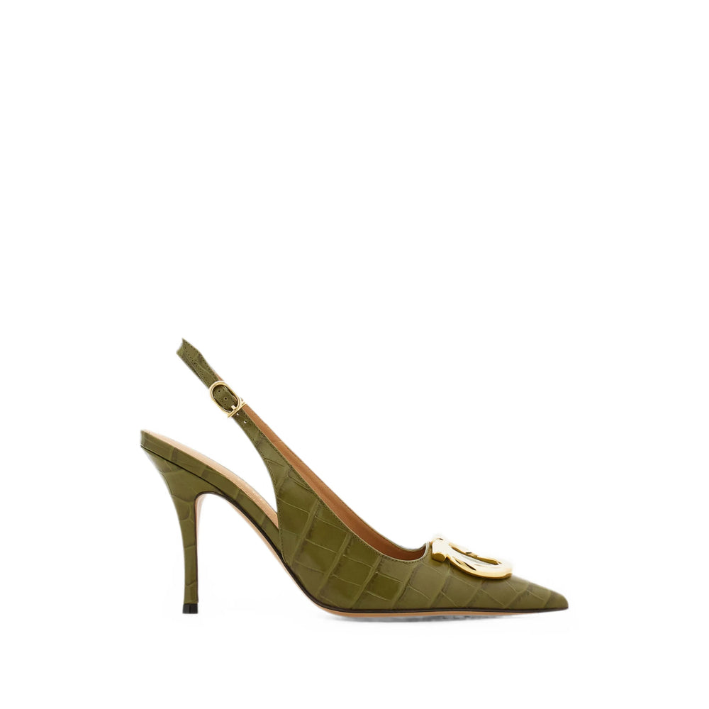 Ferragamo Green Shoes Women FERRAGAMO