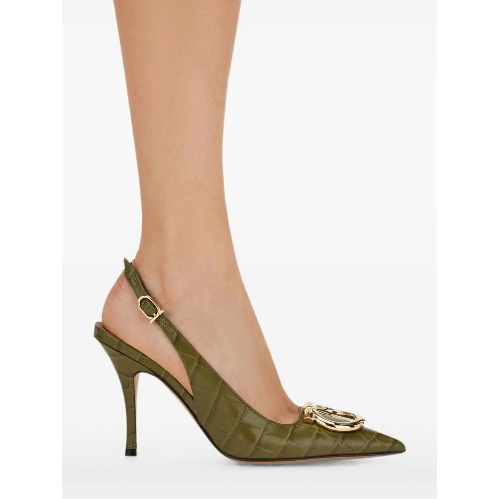 Ferragamo Green Shoes Women FERRAGAMO