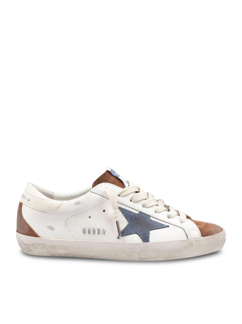 Golden Goose Deluxe Brand Men Sneakers Super Star In Pelle GOLDEN GOOSE