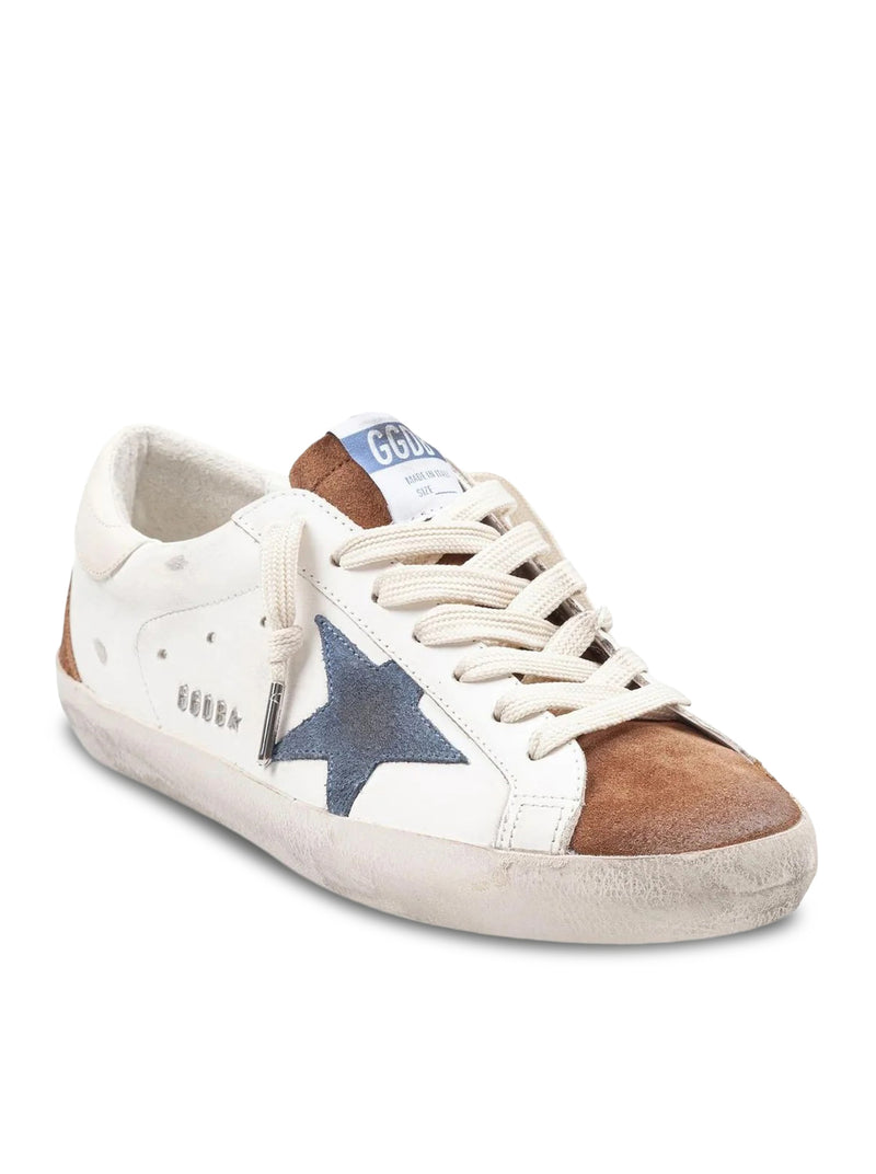 Golden Goose Deluxe Brand Men Sneakers Super Star In Pelle GOLDEN GOOSE