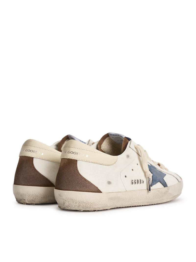 Golden Goose Deluxe Brand Men Sneakers Super Star In Pelle GOLDEN GOOSE
