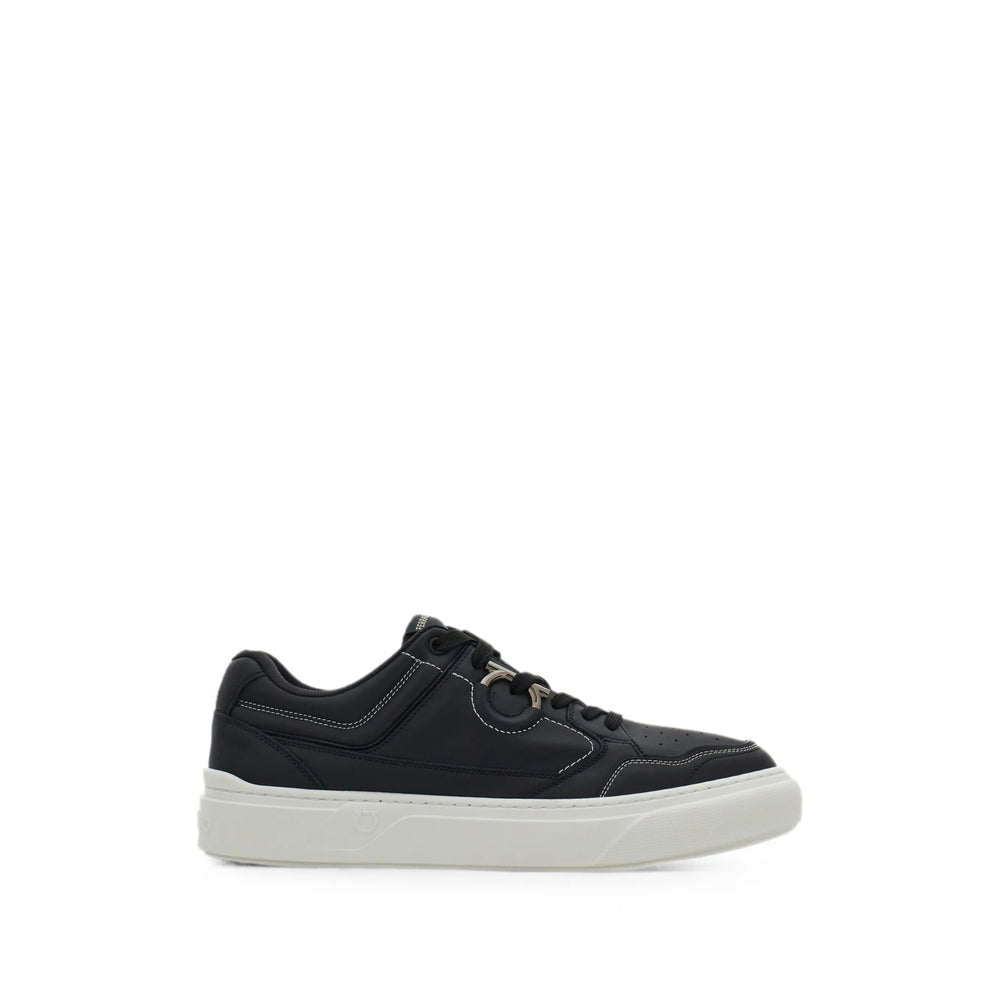 Ferragamo Black Trainers - Low-Tops Men FERRAGAMO