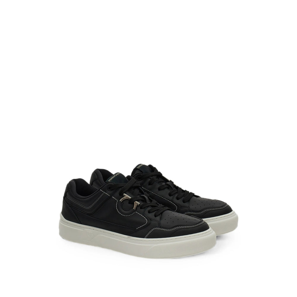 Ferragamo Black Trainers - Low-Tops Men FERRAGAMO