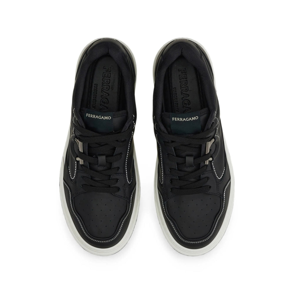 Ferragamo Black Trainers - Low-Tops Men FERRAGAMO