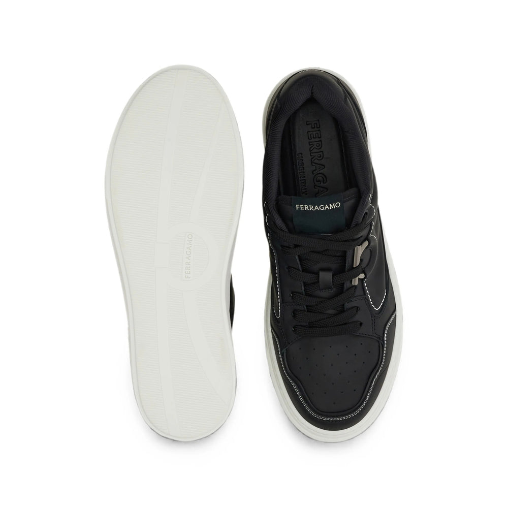 Ferragamo Black Trainers - Low-Tops Men FERRAGAMO