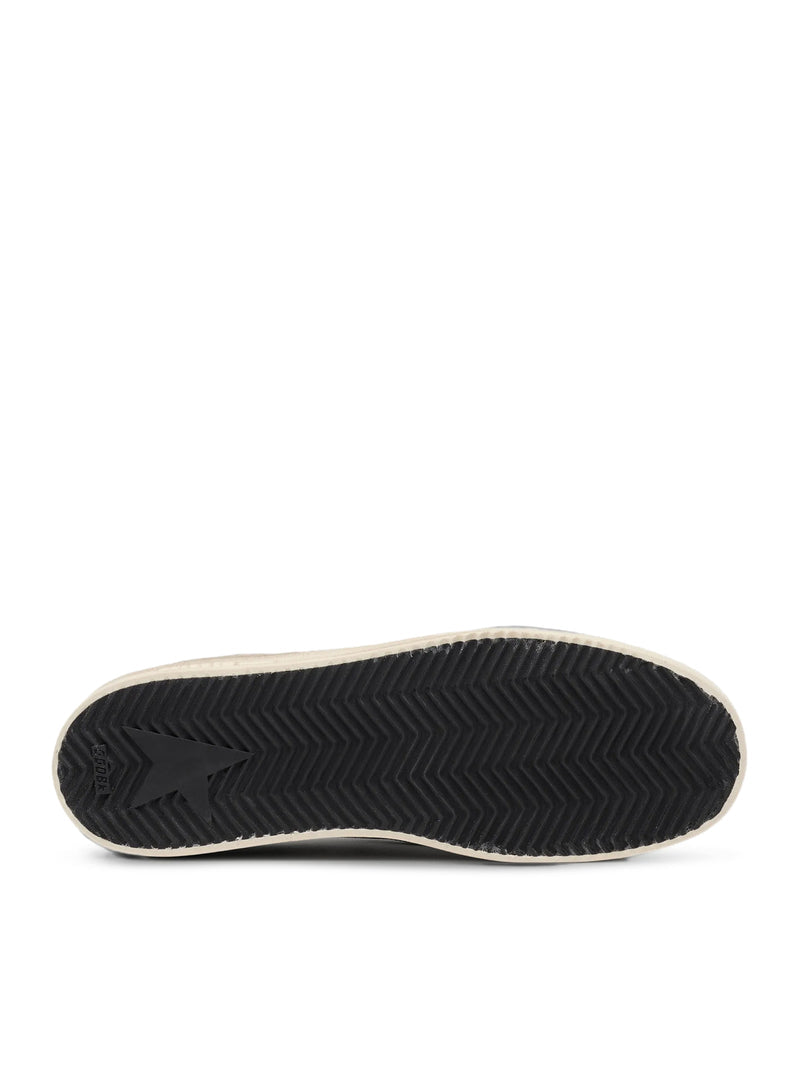 Golden Goose Deluxe Brand Men Stardan Men`S Beige Suede Shoes With Star And Brown Inserts GOLDEN GOOSE