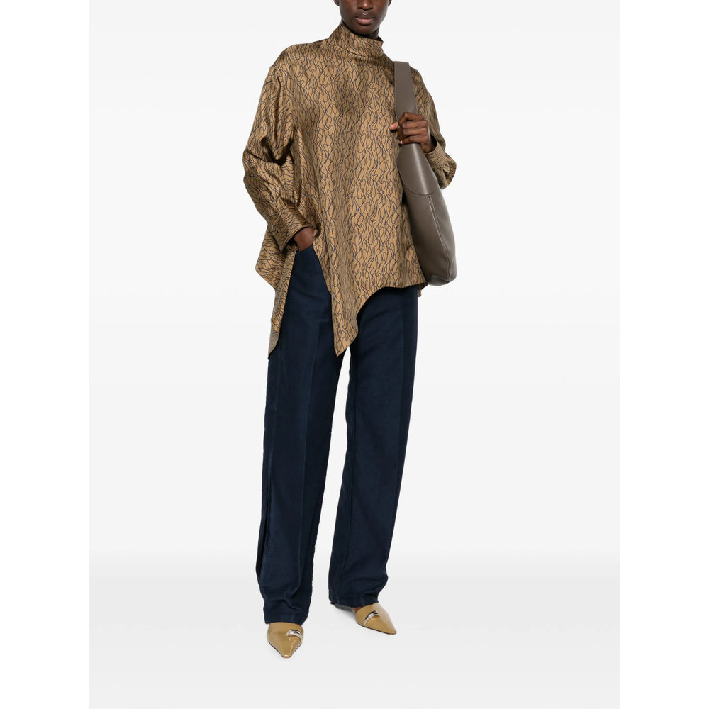 Ferragamo Neutrals Tops - Blouses Women FERRAGAMO