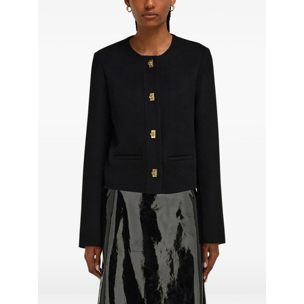 Ferragamo Black Jackets - Cropped Jackets Women