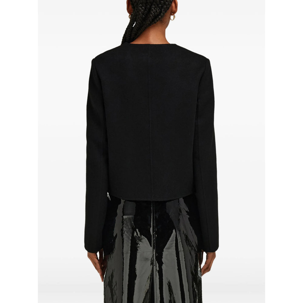 Ferragamo Black Jackets - Cropped Jackets Women