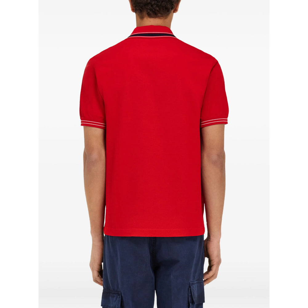 Ferragamo Red Polo Shirts Men FERRAGAMO