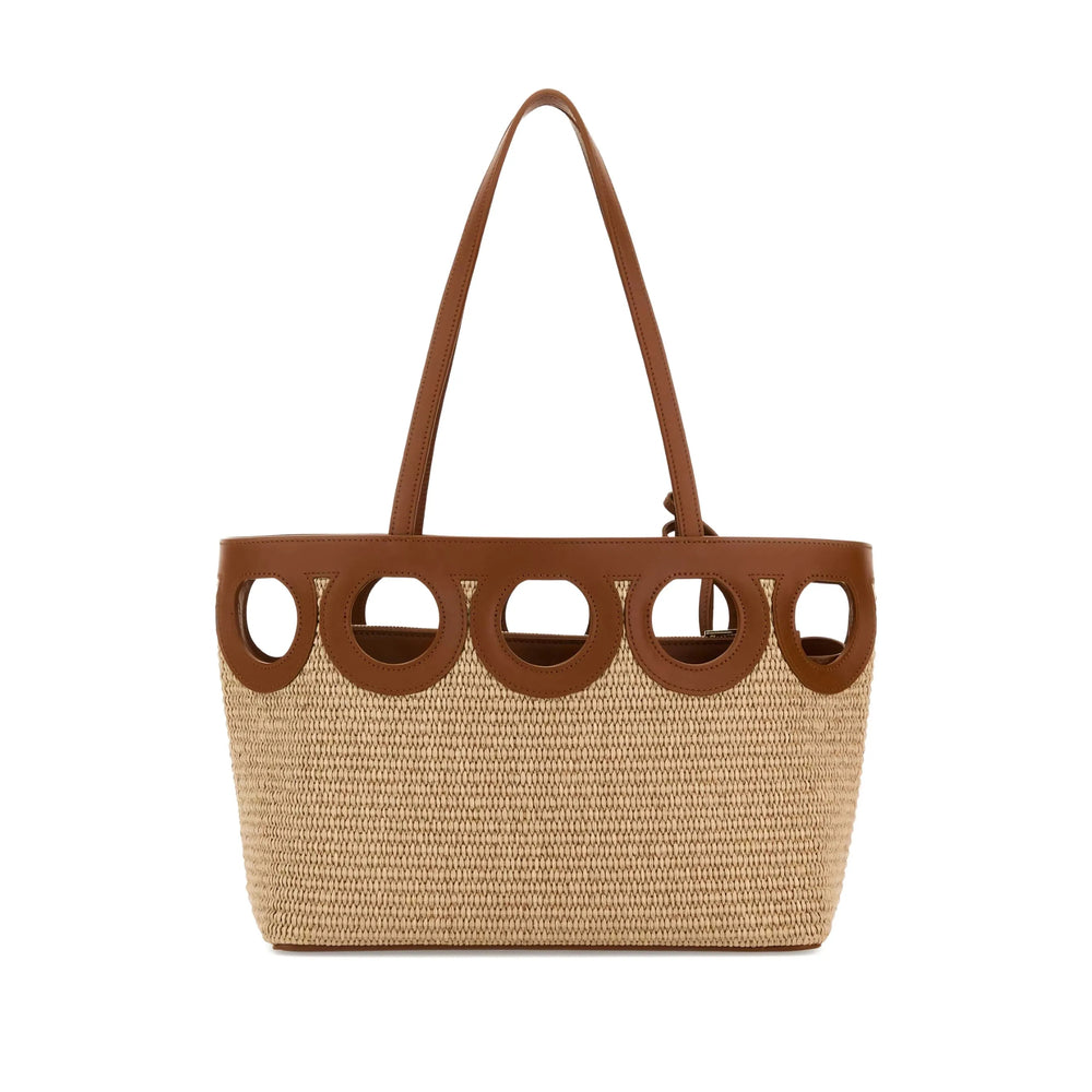 Ferragamo Brown Shoulder Bags Women FERRAGAMO