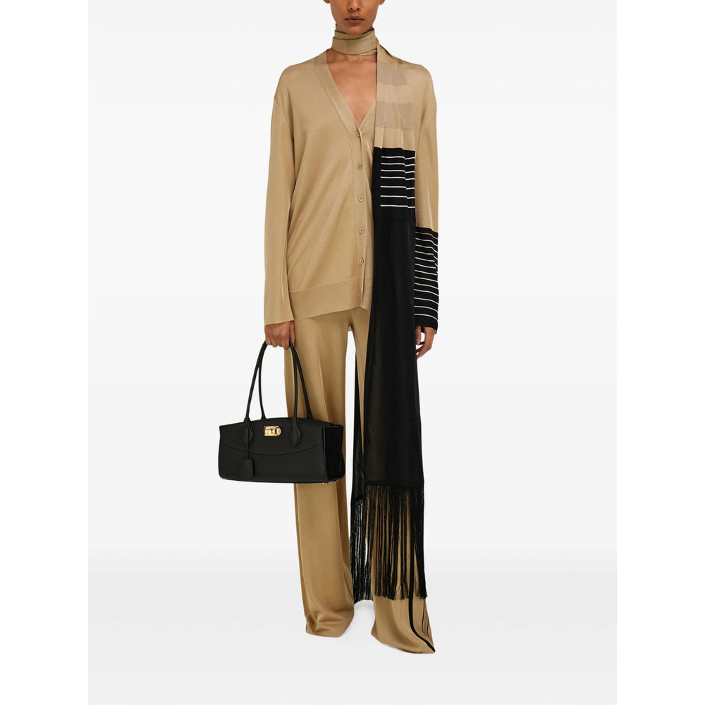 Ferragamo Black Tote Bags Women FERRAGAMO