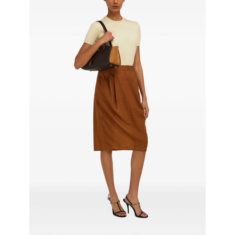 Ferragamo Brown Shoulder Bags Women FERRAGAMO