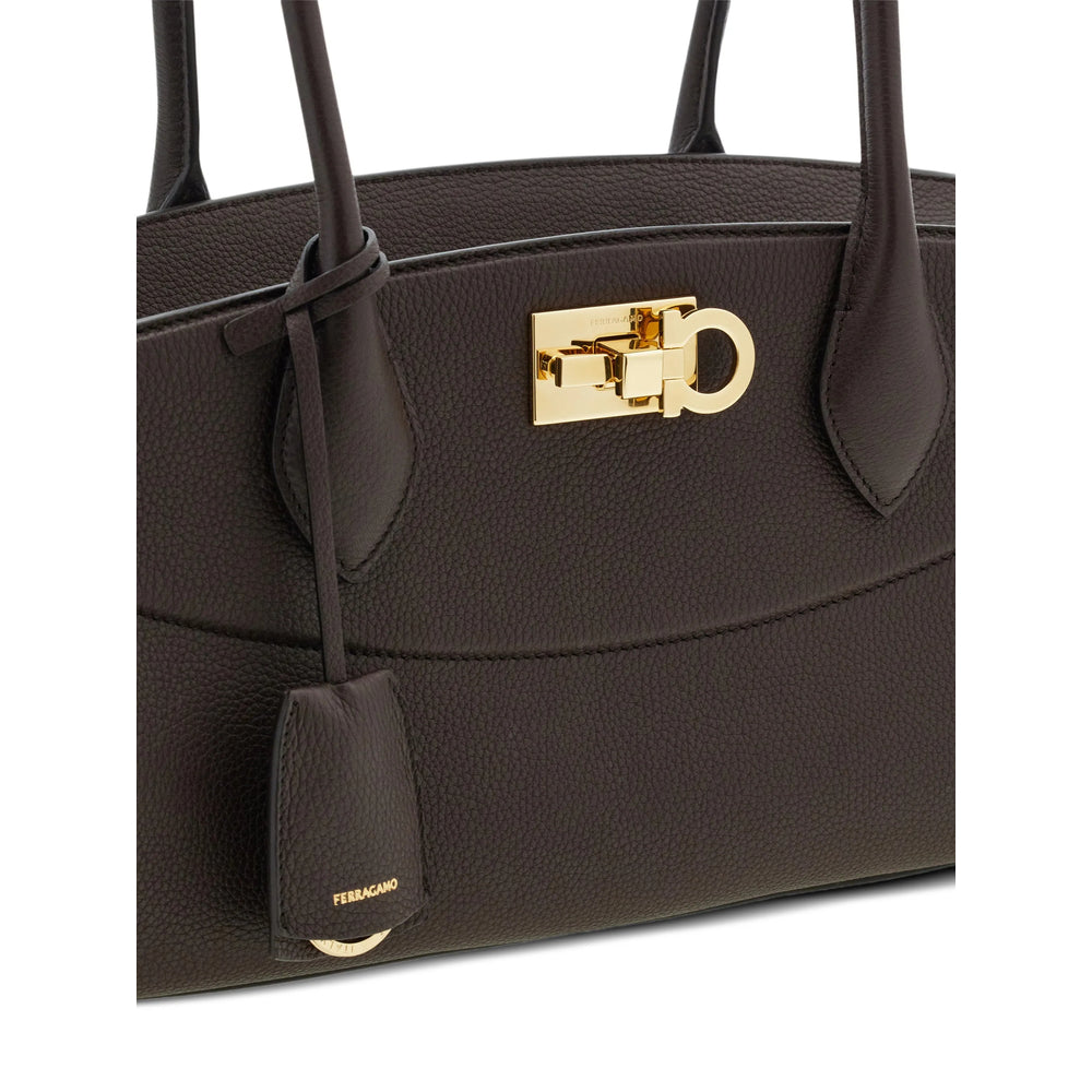 Ferragamo Brown Shoulder Bags Women FERRAGAMO