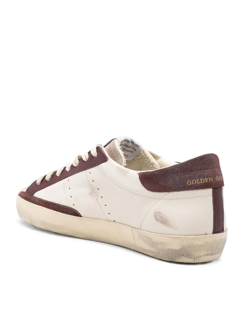 Golden Goose Deluxe Brand Men Superstar Sneakers In Nappa With Croco Star GOLDEN GOOSE