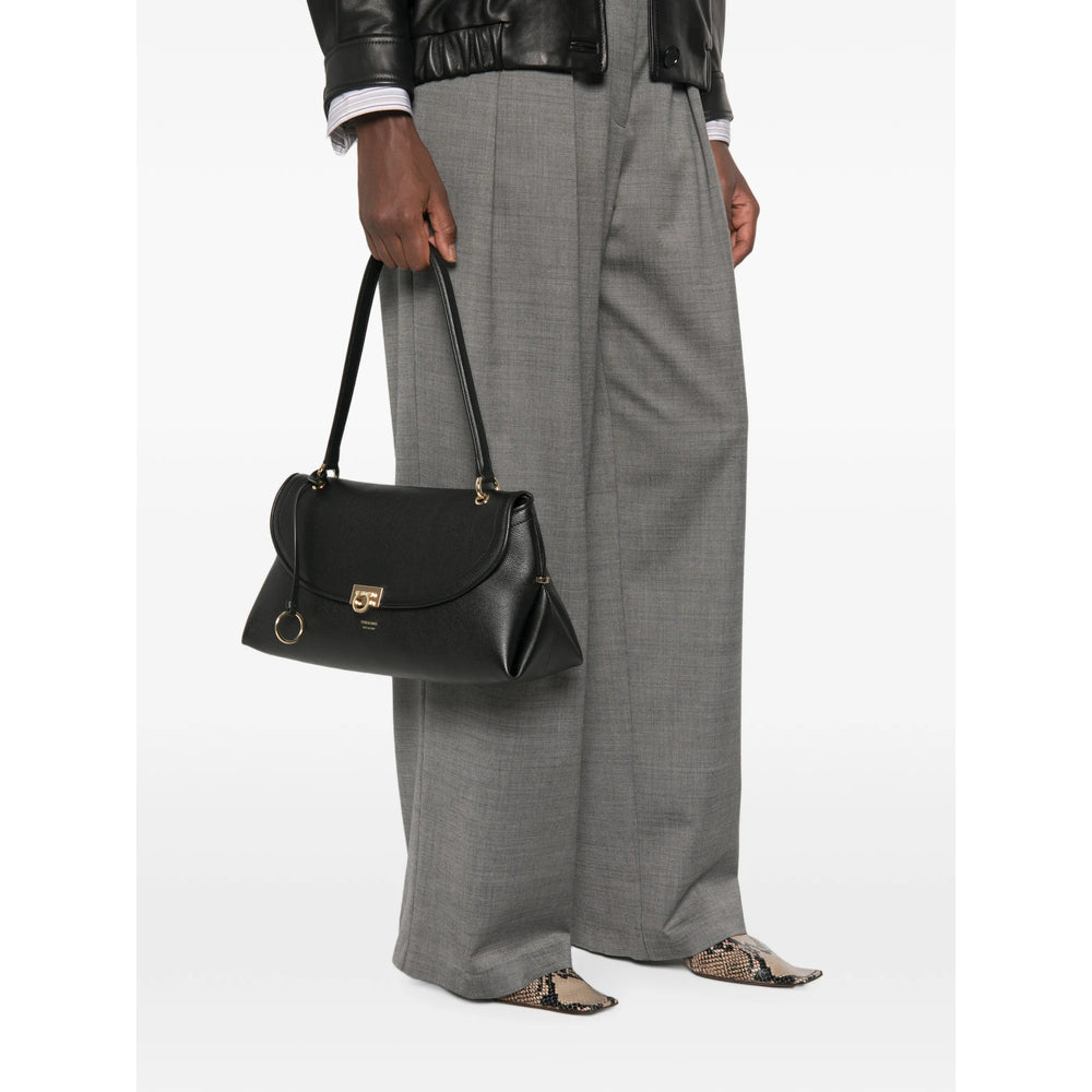 Ferragamo Black Tote Bags Women FERRAGAMO