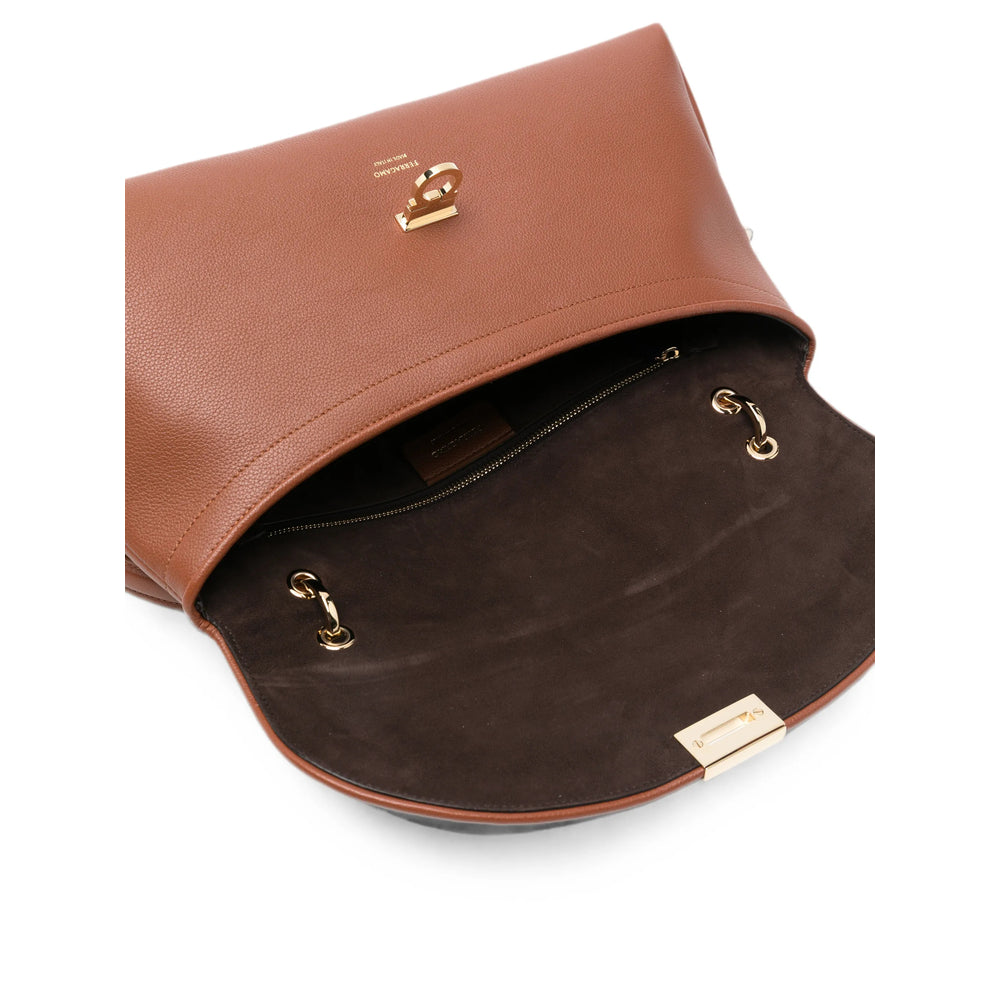 Ferragamo Brown Tote Bags Women FERRAGAMO