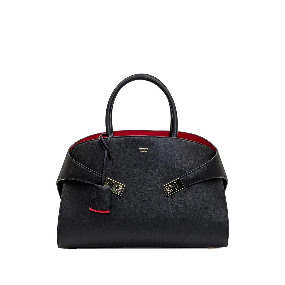 Ferragamo Black Tote Bags Women FERRAGAMO
