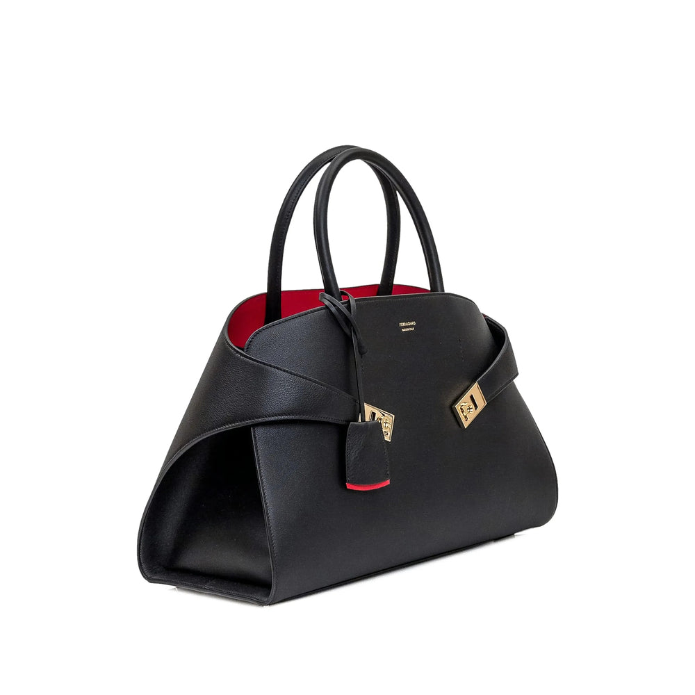 Ferragamo Black Tote Bags Women FERRAGAMO