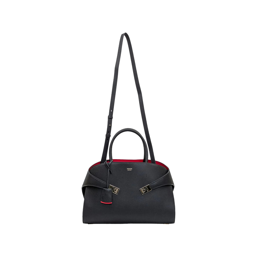 Ferragamo Black Tote Bags Women FERRAGAMO