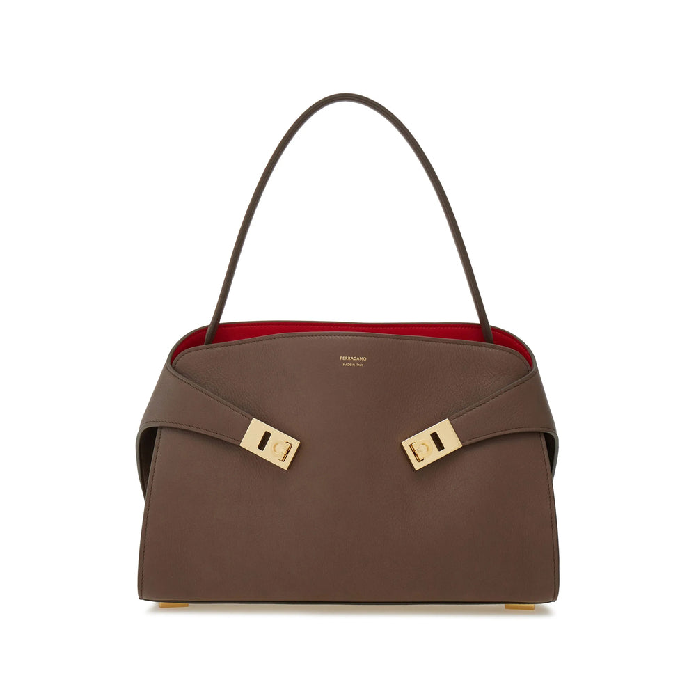 Ferragamo Neutrals Shoulder Bags Women FERRAGAMO