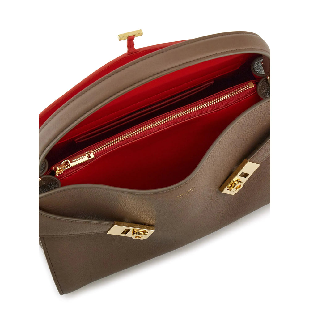 Ferragamo Neutrals Shoulder Bags Women FERRAGAMO