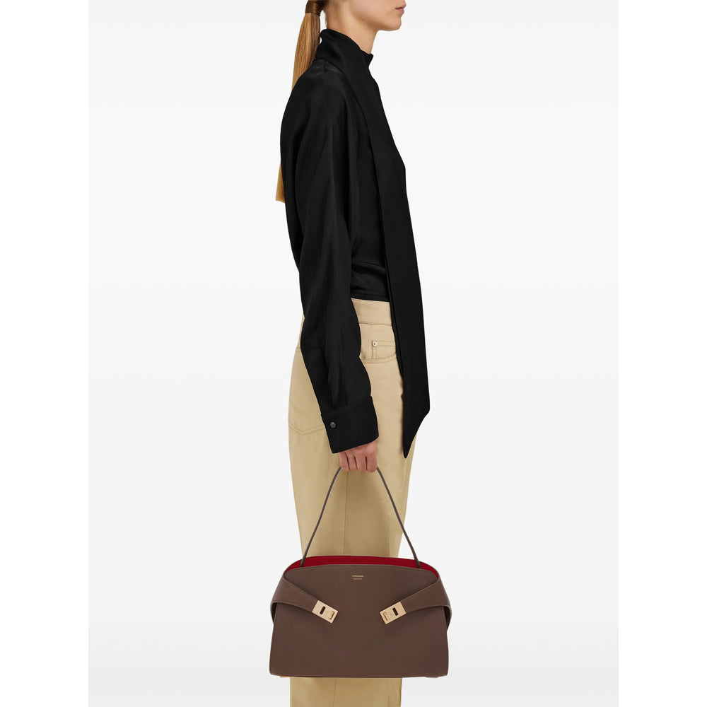 Ferragamo Neutrals Shoulder Bags Women FERRAGAMO