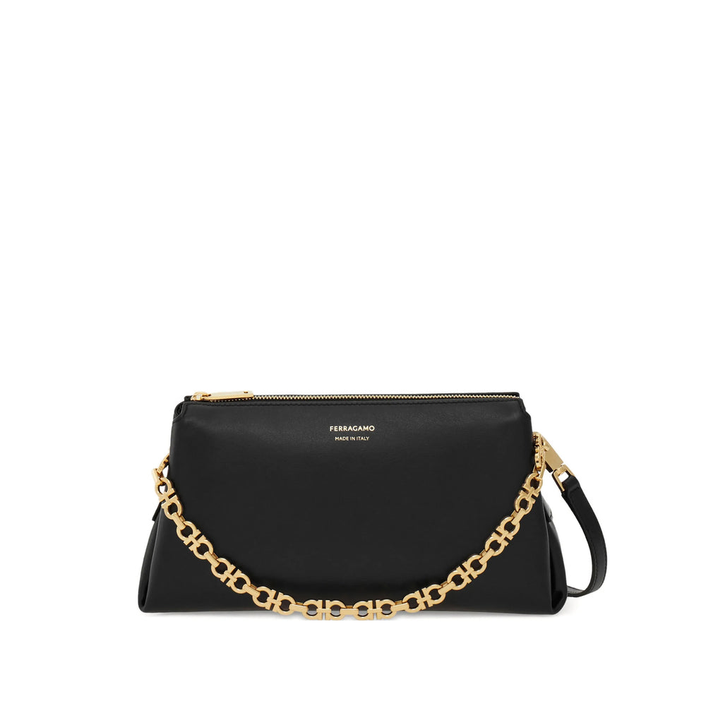 Ferragamo Black Satchels & Cross Body Bags Women FERRAGAMO