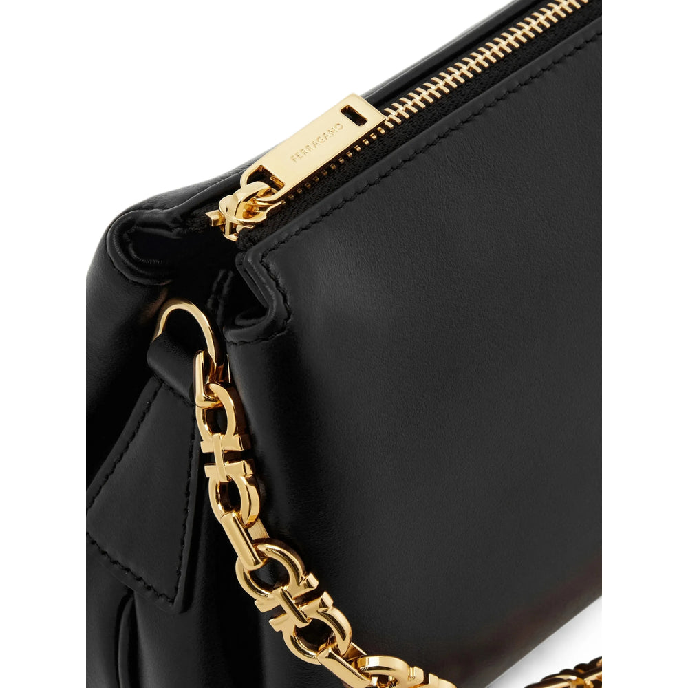 Ferragamo Black Satchels & Cross Body Bags Women FERRAGAMO