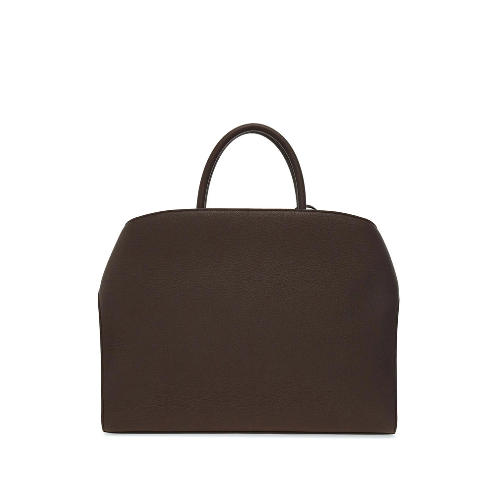 Ferragamo Brown Tote Bags Men FERRAGAMO