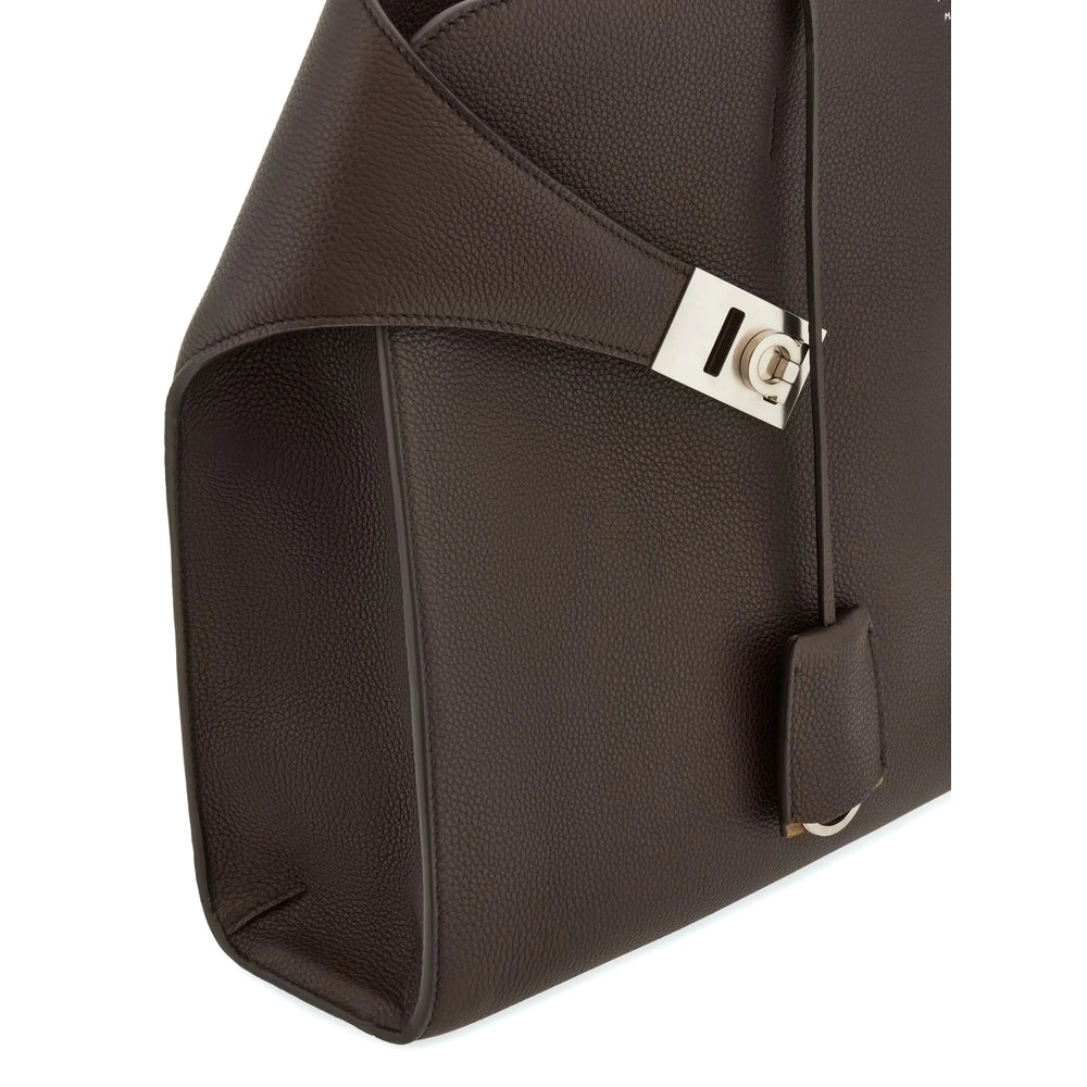 Ferragamo Brown Tote Bags Men FERRAGAMO
