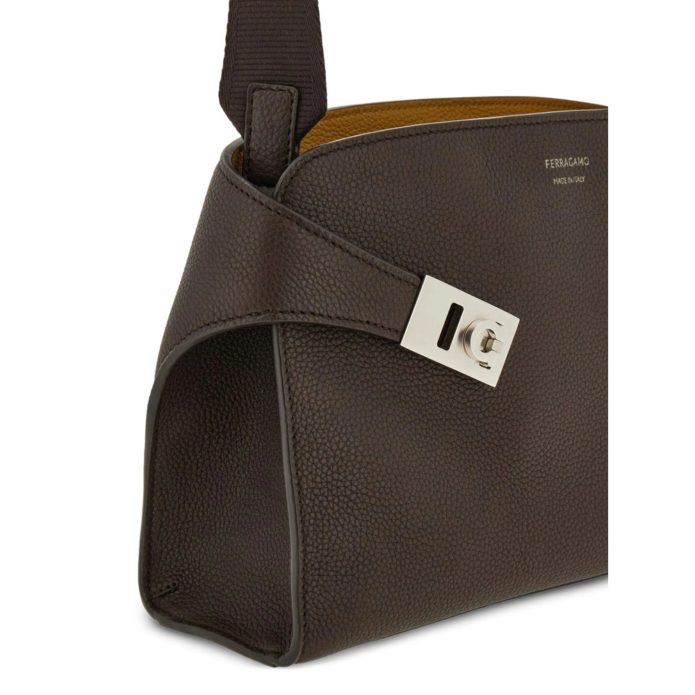 Ferragamo Brown Messenger Bags Men FERRAGAMO