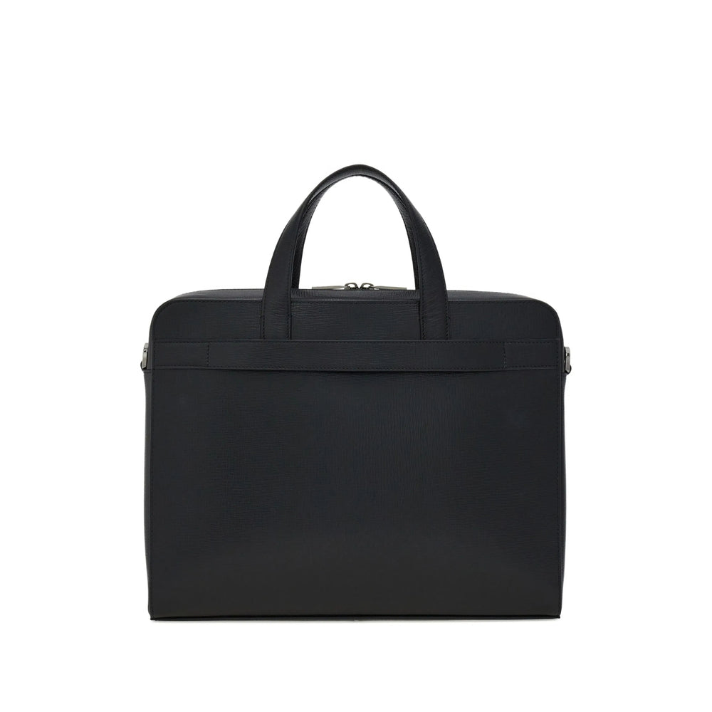 Ferragamo Black Laptop Bags & Briefcases Men FERRAGAMO