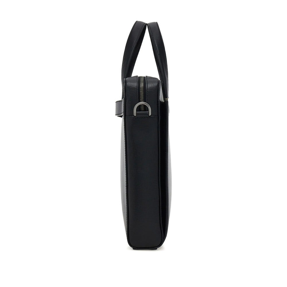 Ferragamo Black Laptop Bags & Briefcases Men FERRAGAMO