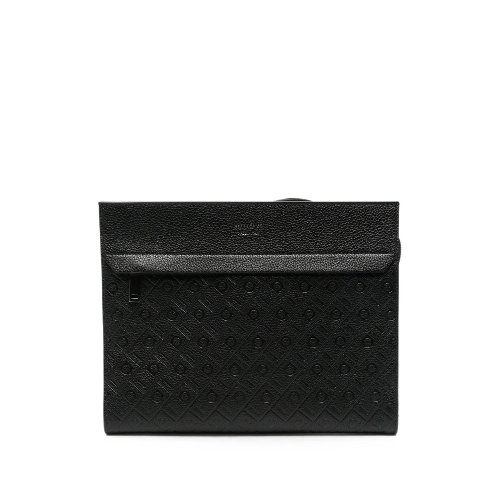 Ferragamo Black Clutch Bags Men FERRAGAMO