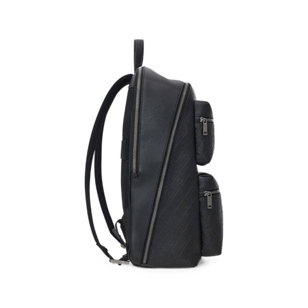 Ferragamo Black Backpacks Men FERRAGAMO