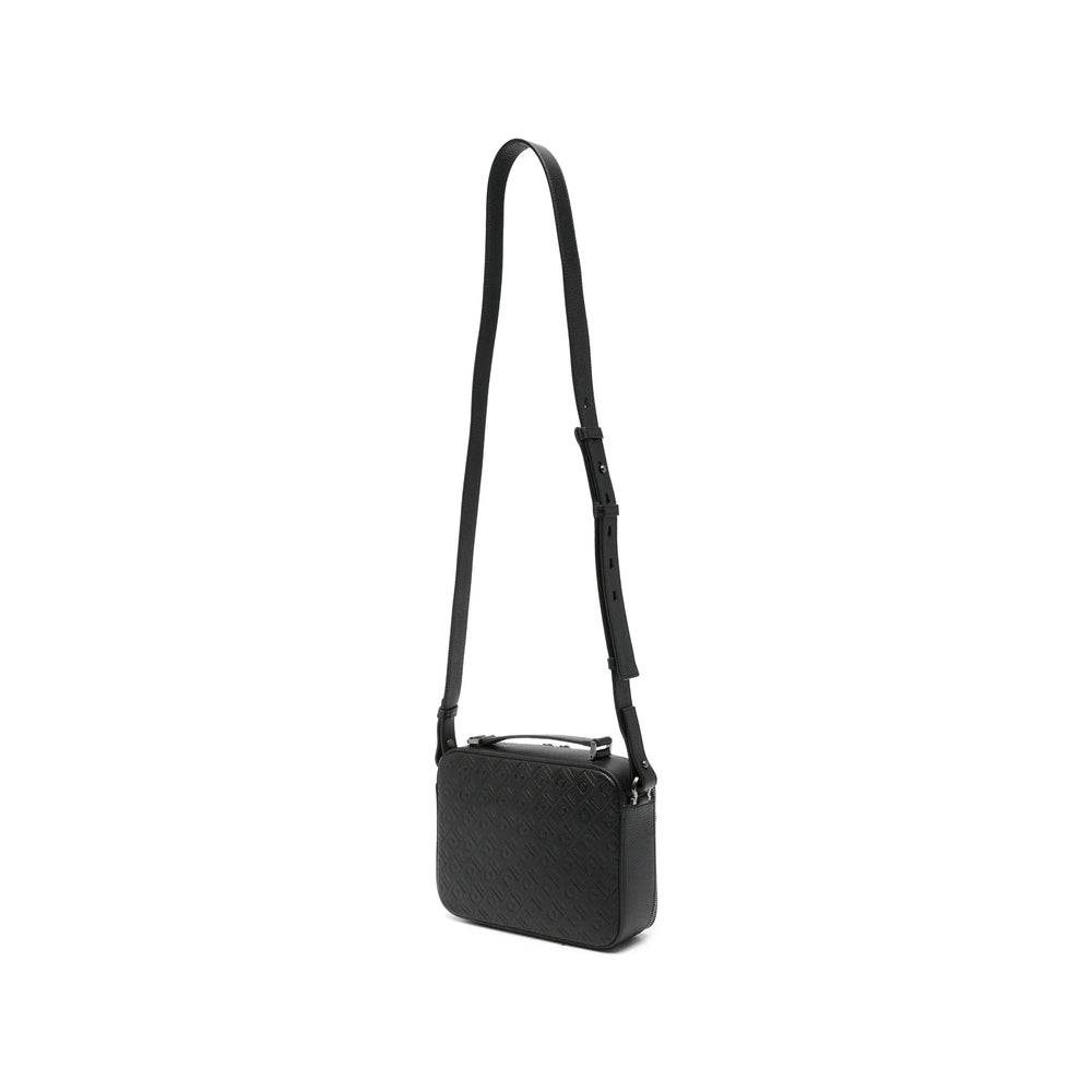 Ferragamo Black Messenger Bags Men FERRAGAMO