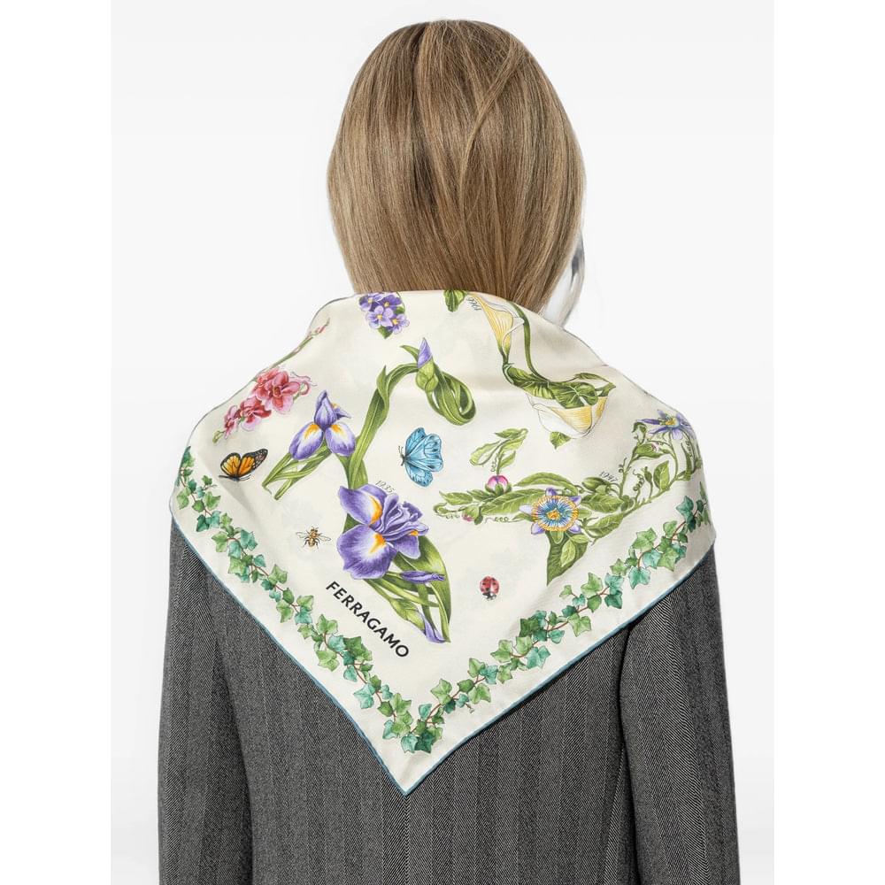 Ferragamo Neutrals Scarves Women FERRAGAMO